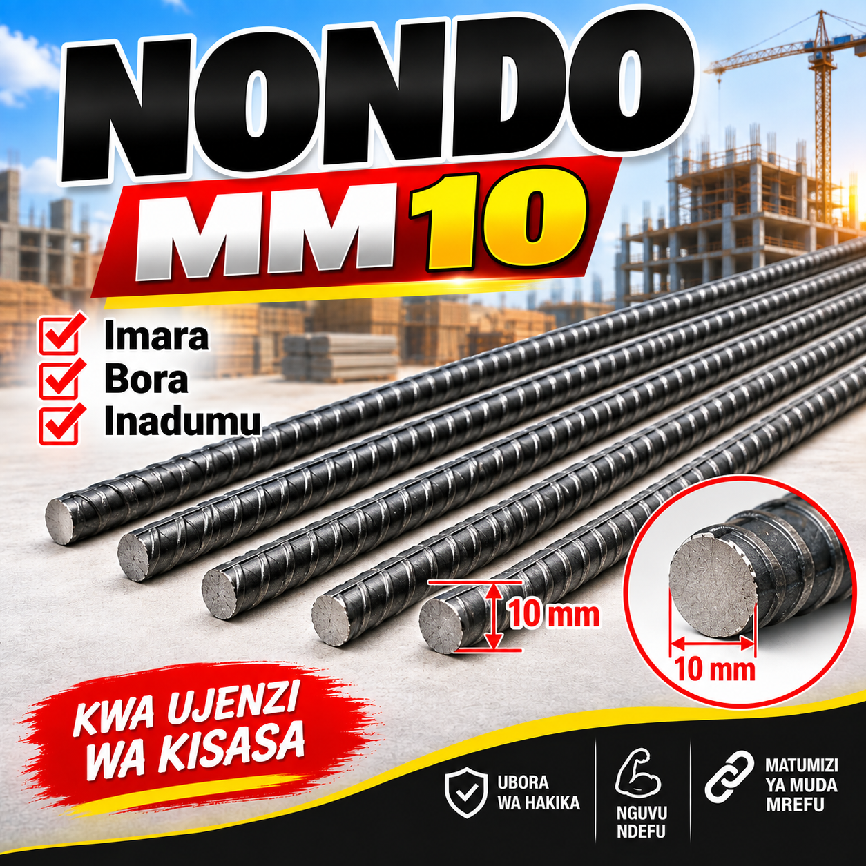 NONDO M10 — 10 MM